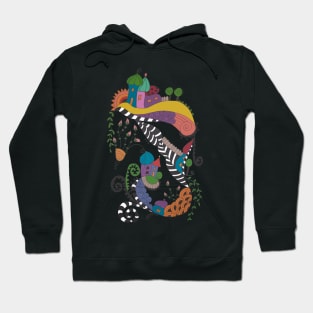 zentangle town Hoodie